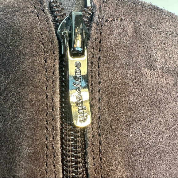 Easy Spirit Women’s Grazes Tall Boot Brown Suede Size: 7 - Picture 11 of 16